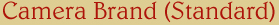 Camera Brand (Standard)